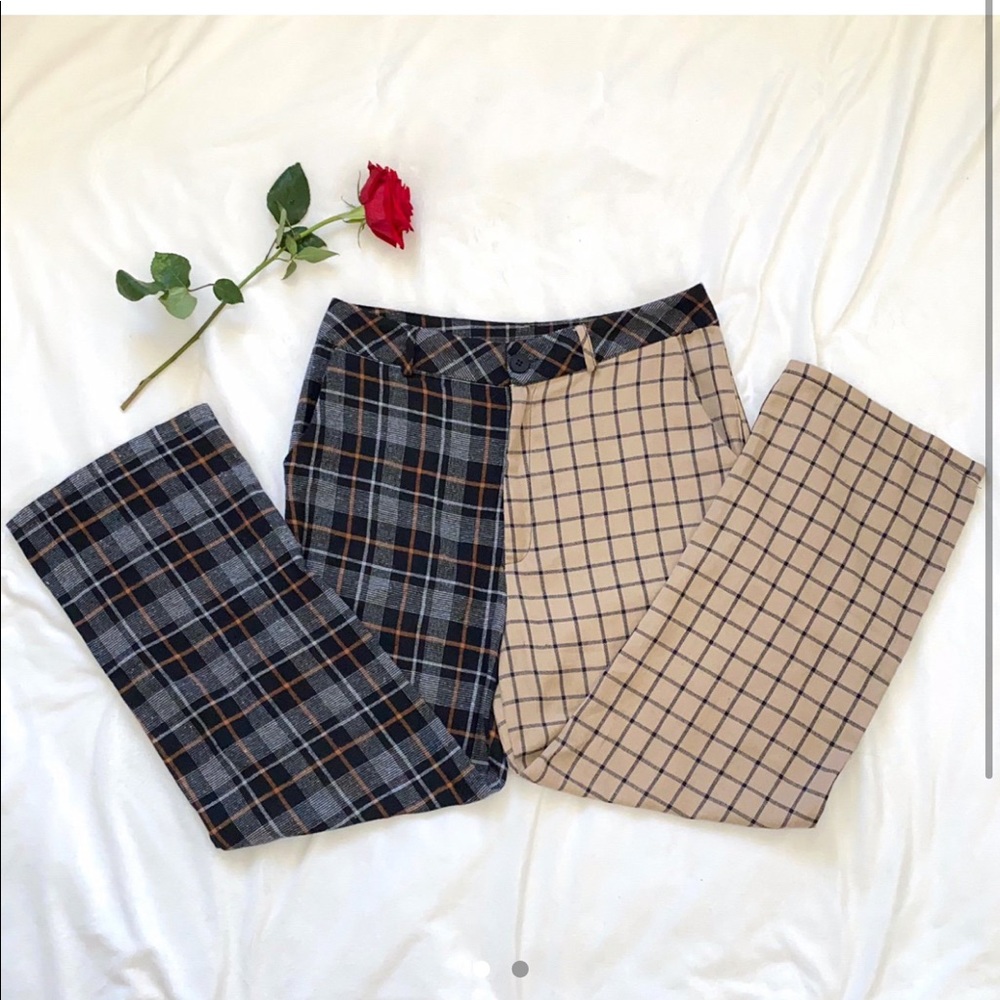 plaid pants